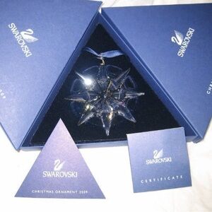 Swarovski 2009 Ornament NIB